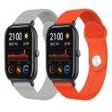 ProducentTymczasowy Pasek do Smartwatcha Beline pasek Everyday uniwersalny do 20mm pomarańcz / orange