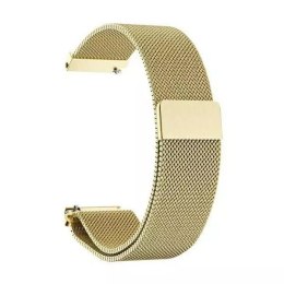 ProducentTymczasowy Pasek do Smartwatcha Beline pasek Fancy uniwersalny do 20mm złoty/gold