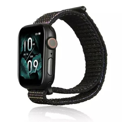 ProducentTymczasowy Pasek do smartwatcha Beline Nylon do Apple Watch 42/45/45/49mm czarny /black ProducentTymczasowy Pasek do smartwatcha Beline Nylon do Apple Watch 42/45/45/49mm czarny /black