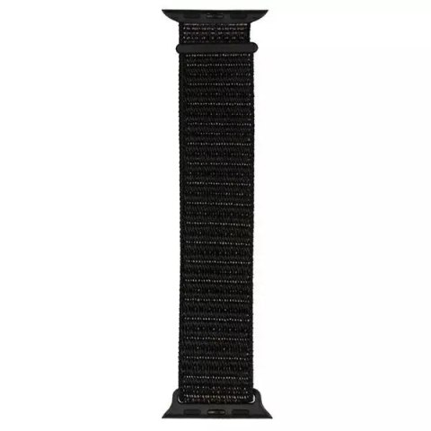 ProducentTymczasowy Pasek do smartwatcha Beline Nylon do Apple Watch 42/45/45/49mm czarny /black ProducentTymczasowy Pasek do smartwatcha Beline Nylon do Apple Watch 42/45/45/49mm czarny /black
