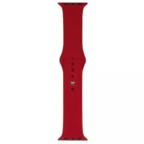 ProducentTymczasowy Pasek do smartwatcha Beline Silicone do Apple Watch 42/44/45/49mm czerwony /red ProducentTymczasowy Pasek do smartwatcha Beline Silicone do Apple Watch 42/44/45/49mm czerwony /red