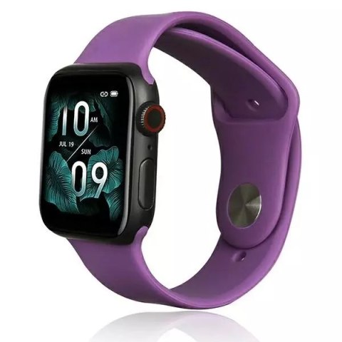 ProducentTymczasowy Pasek do smartwatcha Beline Silicone do Apple Watch 42/44/45/49mm fioletowy /purple ProducentTymczasowy Pasek do smartwatcha Beline Silicone do Apple Watch 42/44/45/49mm fioletowy /purple