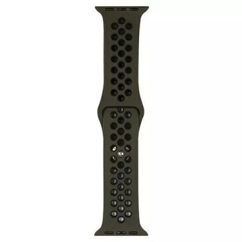 ProducentTymczasowy Pasek do smartwatcha Beline Sport Silicone do Apple Watch 38/40/41mm brązowo-czarny brown/black ProducentTymczasowy Pasek do smartwatcha Beline Sport Silicone do Apple Watch 38/40/41mm brązowo-czarny brown/black