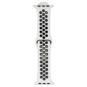 ProducentTymczasowy Pasek do smartwatcha Beline Sport Silicone do Apple Watch 42/44/45/49mm biało-czarny white/black