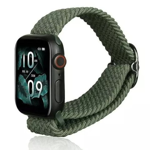 ProducentTymczasowy Pasek do smartwatcha Beline Textile do Apple Watch 38/40/41mm zielony /green ProducentTymczasowy Pasek do smartwatcha Beline Textile do Apple Watch 38/40/41mm zielony /green