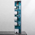 UGreen HUB UGREEN wielofunkcyjny adapter HUB USB 3.0 - 3 x USB / Ethernet RJ-45 / USB Typ C PD szary (CM475)