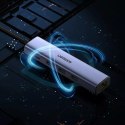 UGreen HUB UGREEN wielofunkcyjny adapter HUB USB 3.0 - 3 x USB / Ethernet RJ-45 / USB Typ C PD szary (CM475)