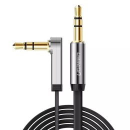 UGreen Kabel UGREEN płaski kątow przewód audio AUX 3,5 mm mini jack 0,5 m czarny (AV119 10596)