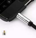 UGreen Kabel UGREEN płaski kątow przewód audio AUX 3,5 mm mini jack 0,5 m czarny (AV119 10596)