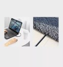UGreen Kabel UGREEN płaski przewód internetowy sieciowy Ethernet patchcord RJ45 Cat 6 UTP 1000 Mbps 5 m czarny (NW101 50187)