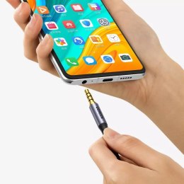UGreen Kabel UGREEN przewód AUX mini jack 3.5mm - mini jack 3,5mm 2m czarny (AV183)