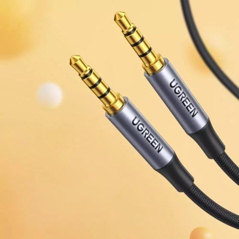 UGreen Kabel UGREEN przewód AUX mini jack 3.5mm - mini jack 3,5mm 2m czarny (AV183) UGreen Kabel UGREEN przewód AUX mini jack 3.5mm - mini jack 3,5mm 2m czarny (AV183)