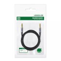 UGreen Kabel UGREEN przewód AUX mini jack 3.5mm - mini jack 3,5mm 2m czarny (AV183)