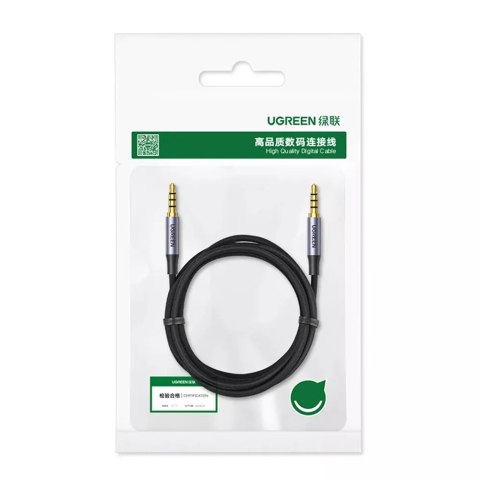 UGreen Kabel UGREEN przewód AUX mini jack 3.5mm - mini jack 3,5mm 2m czarny (AV183) UGreen Kabel UGREEN przewód AUX mini jack 3.5mm - mini jack 3,5mm 2m czarny (AV183)