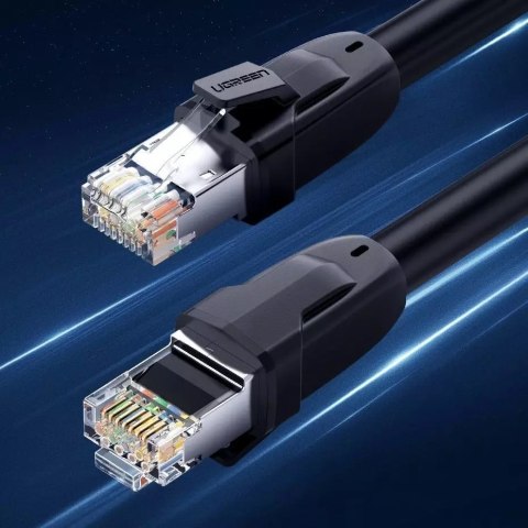 UGreen Kabel UGREEN przewód internetowy sieciowy Ethernet patchcord RJ45 Cat 8 T568B 2m czarny (70329) UGreen Kabel UGREEN przewód internetowy sieciowy Ethernet patchcord RJ45 Cat 8 T568B 2m czarny (70329)