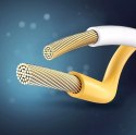 UGreen Kabel UGREEN przewód internetowy sieciowy Ethernet patchcord RJ45 Cat 8 T568B 2m czarny (70329)