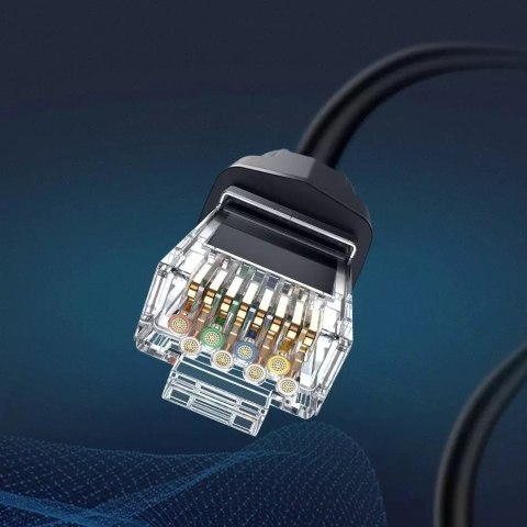 UGreen Kabel UGREEN przewód internetowy sieciowy Ethernet patchcord RJ45 Cat 8 T568B 2m czarny (70329) UGreen Kabel UGREEN przewód internetowy sieciowy Ethernet patchcord RJ45 Cat 8 T568B 2m czarny (70329)