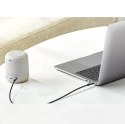 UGreen Kątowy kabel UGREEN AUX 2 x mini jack 3,5 mm 1,5m niebieski (AV112)