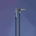 UGreen Kątowy kabel UGREEN AUX 2 x mini jack 3,5 mm 1,5m niebieski (AV112)