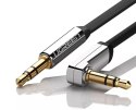 UGreen Płaski kabel UGREEN przewód audio AUX 3,5 mm mini jack 2m srebrny (10599)