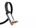 UGreen Płaski kabel UGREEN przewód audio AUX 3,5 mm mini jack 2m srebrny (10599)