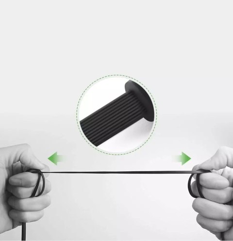 UGreen Płaski kabel UGREEN przewód audio AUX 3,5 mm mini jack 2m srebrny (10599) UGreen Płaski kabel UGREEN przewód audio AUX 3,5 mm mini jack 2m srebrny (10599)