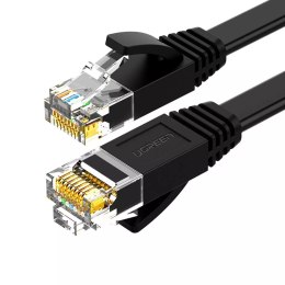 UGreen Płaski kabel sieciowy UGREEN LAN Ethernet Cat. 6 0,5m czarny (NW102)