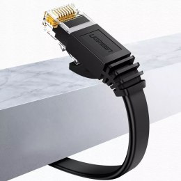 UGreen Płaski kabel sieciowy UGREEN LAN Ethernet Cat. 6 0,5m czarny (NW102)
