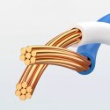 UGreen Płaski kabel sieciowy UGREEN LAN Ethernet Cat. 6 5m czarny (NW102)