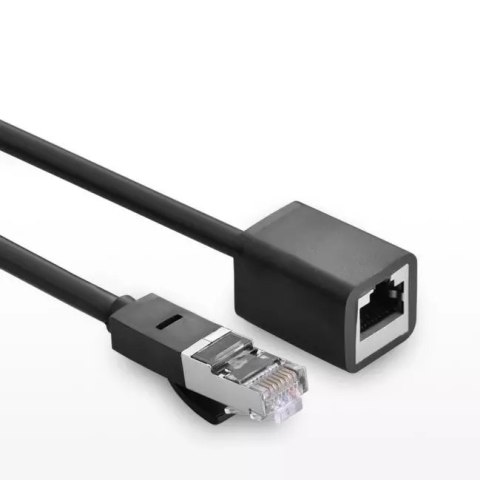 UGreen Przedłużacz UGREEN kabel internetowy Ethernet RJ45 Cat 6 FTP 1000 Mbps 2 m czarny (NW112 11281) UGreen Przedłużacz UGREEN kabel internetowy Ethernet RJ45 Cat 6 FTP 1000 Mbps 2 m czarny (NW112 11281)