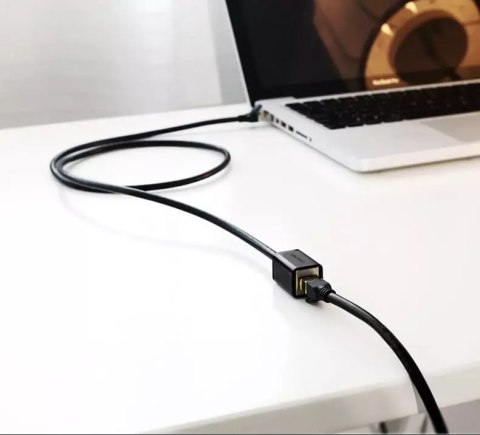 UGreen Przedłużacz UGREEN kabel internetowy Ethernet RJ45 Cat 6 FTP 1000 Mbps 2 m czarny (NW112 11281) UGreen Przedłużacz UGREEN kabel internetowy Ethernet RJ45 Cat 6 FTP 1000 Mbps 2 m czarny (NW112 11281)