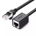 UGreen Przedłużacz UGREEN kabel internetowy Ethernet RJ45 Cat 6 FTP 1000 Mbps 3 m czarny (NW112 11282)