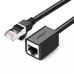 UGreen Przedłużacz UGREEN kabel internetowy Ethernet RJ45 Cat 6 FTP 1000 Mbps 3 m czarny (NW112 11282)