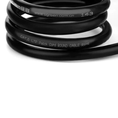 UGreen Przedłużacz UGREEN kabel internetowy Ethernet RJ45 Cat 6 FTP 1000 Mbps 3 m czarny (NW112 11282) UGreen Przedłużacz UGREEN kabel internetowy Ethernet RJ45 Cat 6 FTP 1000 Mbps 3 m czarny (NW112 11282)