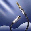 UGreen Przewód UGREEN kabel przedłużacz AUX 3,5 mm mini jack 1m srebrny (10592)