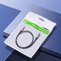 UGreen Przewód UGREEN kabel przedłużacz AUX 3,5 mm mini jack 1m srebrny (10592)