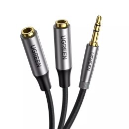 UGreen Przewód UGREEN kabel przedłużacz AUX 3,5mm mini jack 0,2m czarny (AV191 50253)