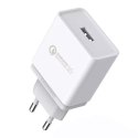UGreen Szybka ładowarka sieciowa UGREEN Quick Charge 3.0 18W 3A USB biały (10133)