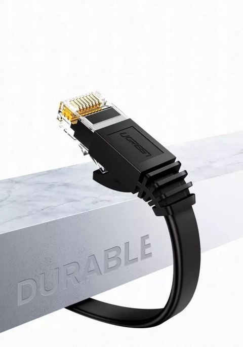 UGreen Ugreen kabel przewód internetowy sieciowy Ethernet patchcord RJ45 Cat 6 UTP 1000Mbps 10m czarny (20164) UGreen Ugreen kabel przewód internetowy sieciowy Ethernet patchcord RJ45 Cat 6 UTP 1000Mbps 10m czarny (20164)