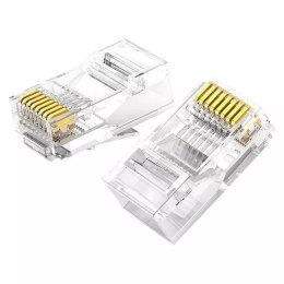 UGreen Wtyczka UGREEN złączka końcówka RJ45 8P8C Cat 6 przezroczysty (50961)