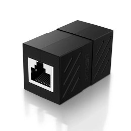 UGreen Złączka sieciowa UGREEN łącznik kabli sieciowych Ethernet RJ45 10 Gbps czarny (NW114 20390)