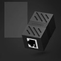 UGreen Złączka sieciowa UGREEN łącznik kabli sieciowych Ethernet RJ45 10 Gbps czarny (NW114 20390)