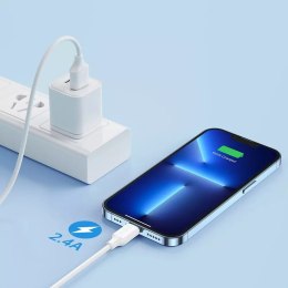 Joyroom Joyroom kabel do ładowania / transmisji danych USB - Lightning 2.4A 1m biały (S-UL012A9)