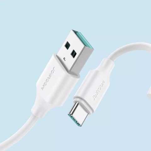 Joyroom Joyroom kabel do ładowania / transmisji danych USB - USB Typ C 3A 1m biały (S-UC027A9) Joyroom Joyroom kabel do ładowania / transmisji danych USB - USB Typ C 3A 1m biały (S-UC027A9)