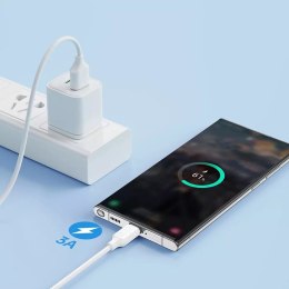 Joyroom Joyroom kabel do ładowania / transmisji danych USB - USB Typ C 3A 1m czarny (S-UC027A9)