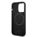 Karl Lagerfeld Etui Karl Lagerfeld KLHMP14XSNIKBCK do iPhone 14 Pro Max 6,7" hardcase Silicone Ikonik Magsafe czarny/black