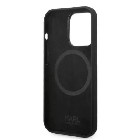 Karl Lagerfeld Etui Karl Lagerfeld KLHMP14XSSKCK do iPhone 14 Pro Max 6,7" hardcaseLiquid Silicone Karl & Choupette Magsafe czarny/black Karl Lagerfeld Etui Karl Lagerfeld KLHMP14XSSKCK do iPhone 14 Pro Max 6,7" hardcaseLiquid Silicone Karl & Choupette Magsafe czarny/black