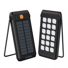 ProducentTymczasowy 4smarts Powerbank Solarny TitanPack Flex 10000mAh black/orange 456301