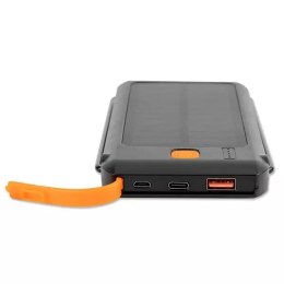 ProducentTymczasowy 4smarts Powerbank Solarny TitanPack Flex 10000mAh black/orange 456301