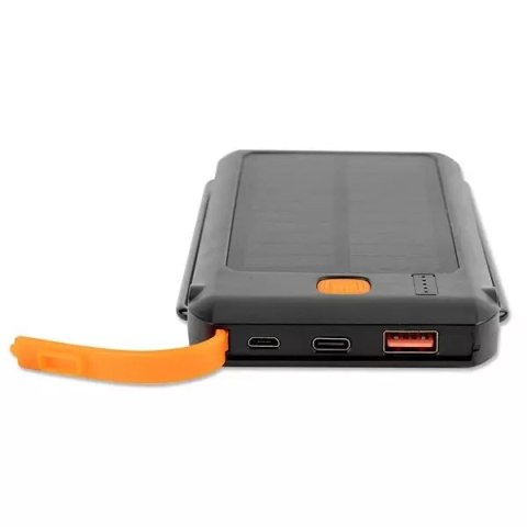 ProducentTymczasowy 4smarts Powerbank Solarny TitanPack Flex 10000mAh black/orange 456301 ProducentTymczasowy 4smarts Powerbank Solarny TitanPack Flex 10000mAh black/orange 456301